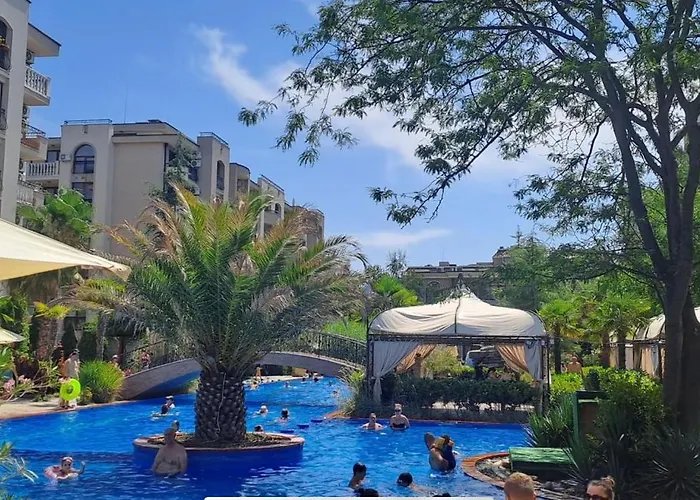 Luxury In Cascadas Family Sunny Apartment Sunny Beach